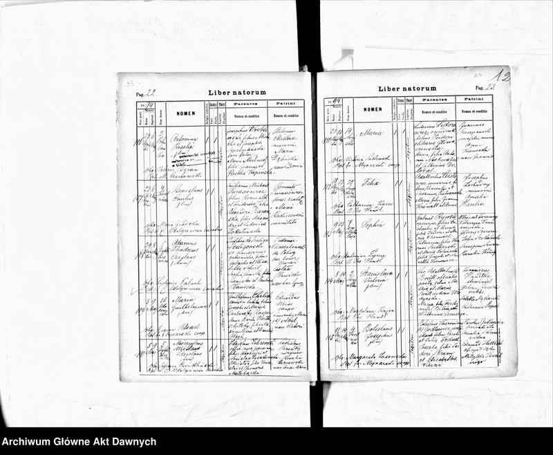 image.from.unit.number "Parafia: Lwów, parafia św. Mikołaja. Dekanat: Lwów. Księga metrykalna urodzeń 1894, 1896-1904, ślubów i zgonów 1896-1904 dla całej parafii."