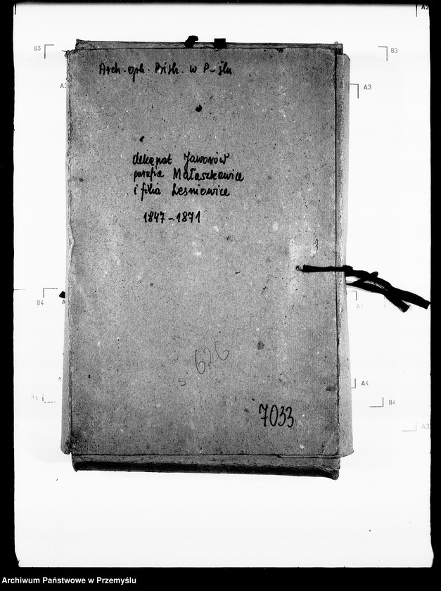 Obraz 4 z jednostki "[Kopie ksiąg metrykalnych parafii Mołoszkowice z filią Leśniowice (dekanat Jaworów)]"