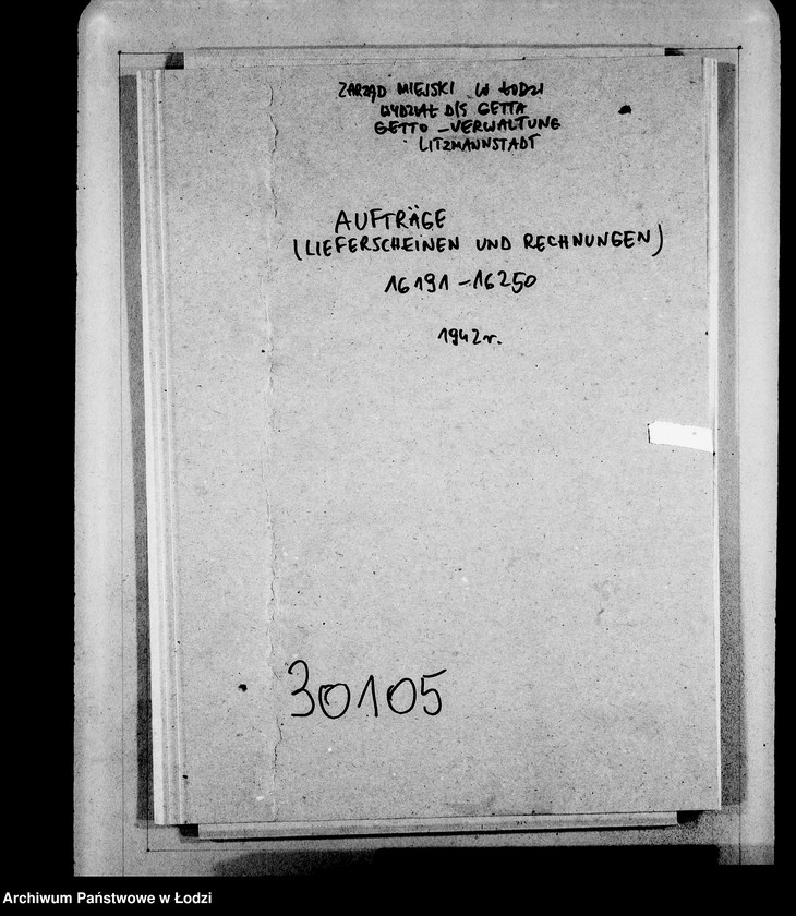 image.from.unit.number "Aufträge, [Lieferscheinen und Rechnungen] 16191-16250"