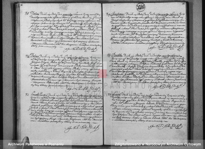 Obraz 17 z jednostki "Księga urodzeń, małżeństw i zgonów"