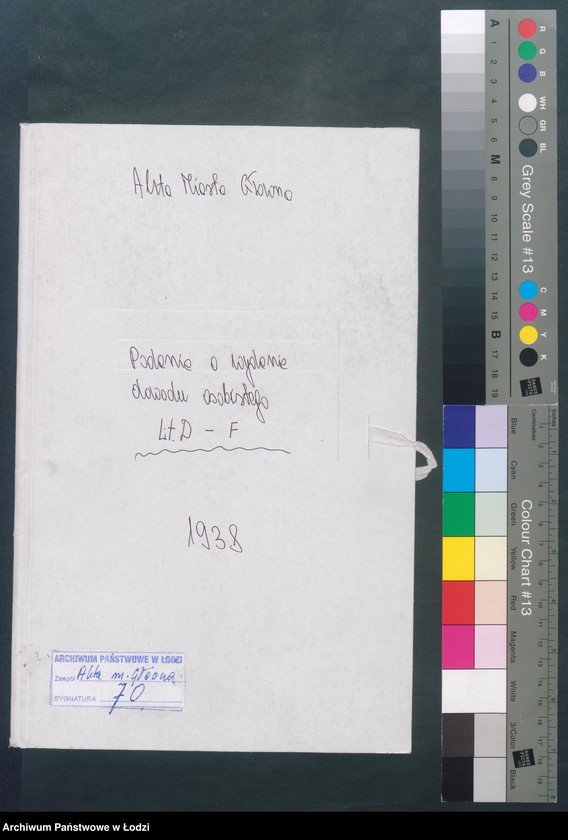 image.from.unit.number "Podania o wydanie dowodów osobistych. Litery D -F"