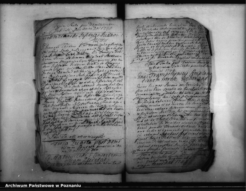 Obraz 7 z jednostki "Inscriptiones, resignationes [protocollon]"