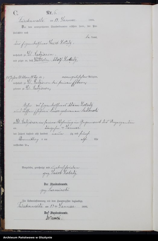 image.from.unit.number "Sterbe-Neben-Register Nr 1 - 121"