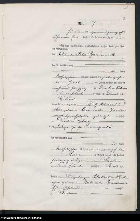 image.from.unit.number "Księga małżeństw"