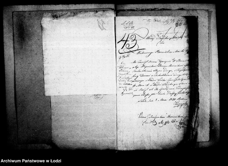 Obraz 19 z jednostki "Akta tyczące się popełnionych defraudacji skarbowych"