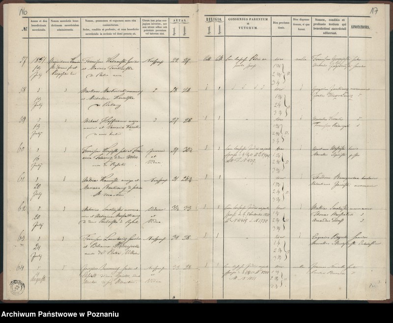 Obraz 11 z jednostki "Księga małżeństw"