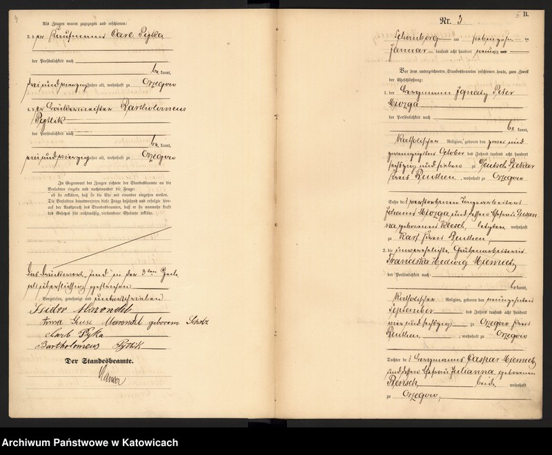 image.from.unit.number "Księga Małżeństw [ Heiraths-Haupt-Register ] nr 1 - 70"