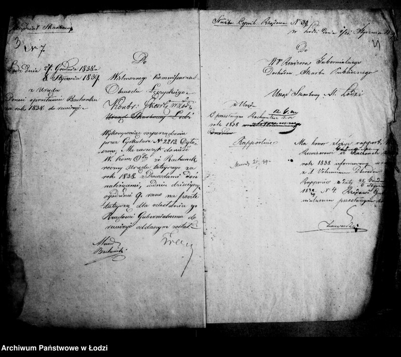 Obraz 8 z jednostki "Akta tyczące się rachunków rocznych za lata 1840"