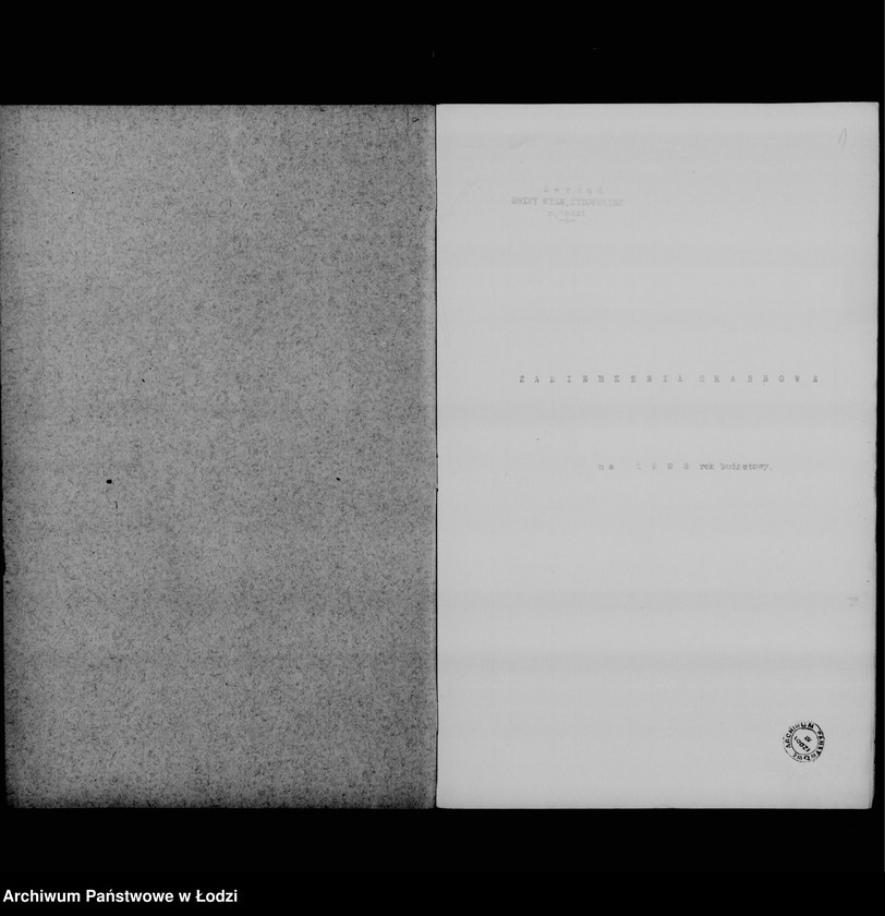 Obraz 5 z jednostki "Zamierzenia skarbowe na rok 1928"