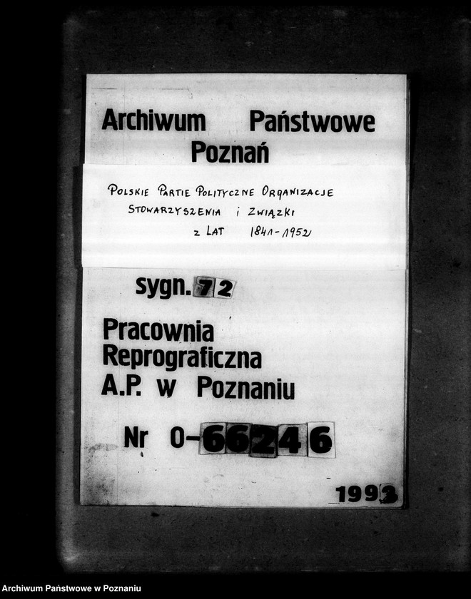 Obraz 1 z jednostki "Okólniki Zarządu Głównego i Okręgowego"