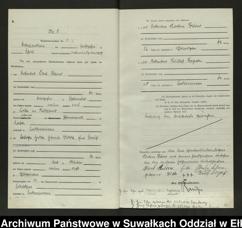 image.from.unit.number "Heirats=Haupt=Register des Königlichen Preussischen Standes-Amtes Nikolaiken Kreis Sensburg"