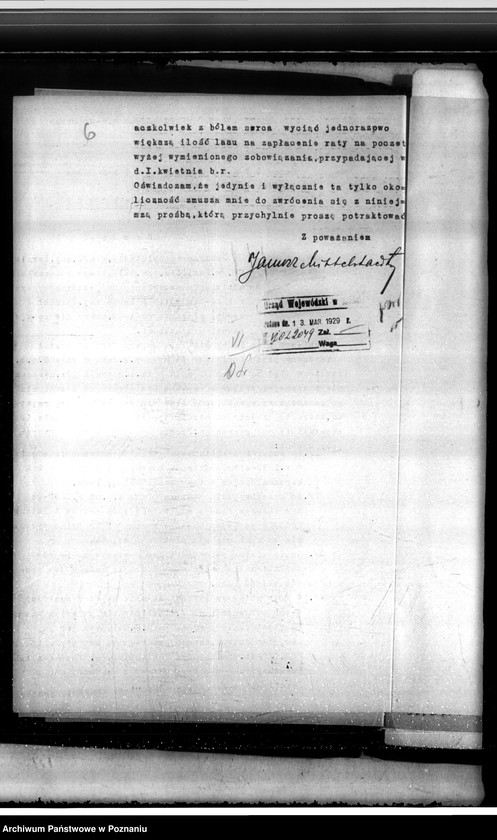 Obraz 10 z jednostki "Sprawa zatwierdzenia uzupełnienia planu gospodarstwa leśnego dla lasów Żerniki powiatu kaliskiego"