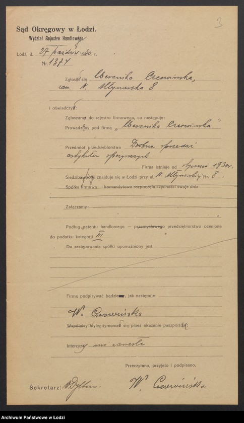 Obraz 5 z jednostki "Weronika Czerwińska- drobna sprzedaż artykułów spożywczych"