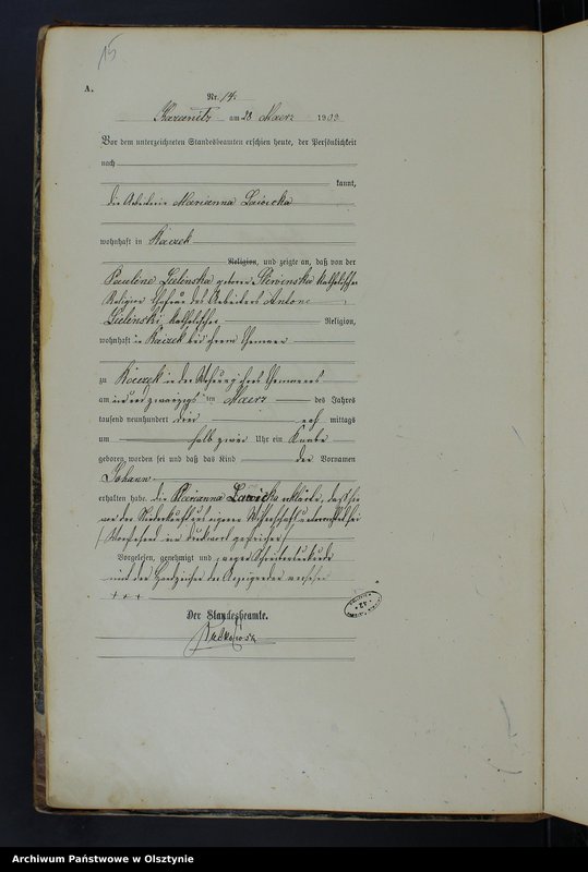 image.from.unit.number "Geburts-Haupt-Register Nr 1 - 80;1 - 98 i 1 - 87"