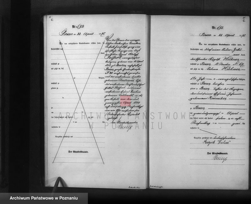 Obraz 16 z jednostki "Księga zgonów t. II"