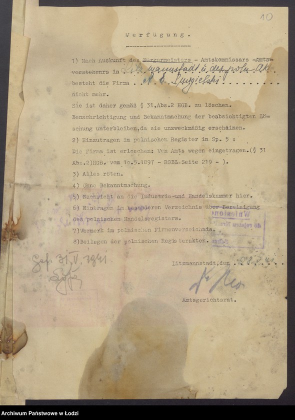 Obraz 12 z jednostki "Abram Eliasz Śmigielski- sklep kolonialny"