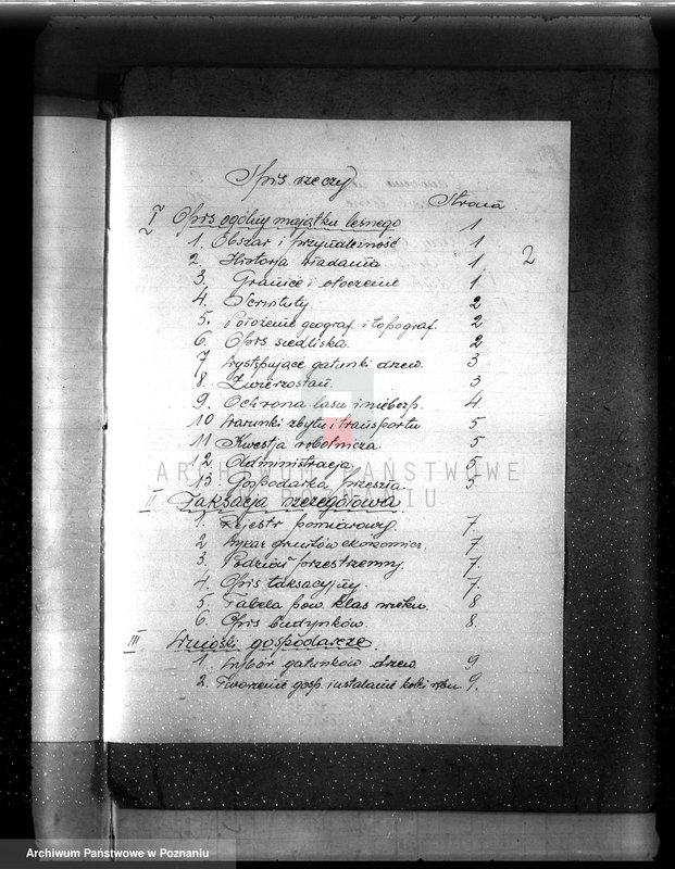 Obraz 6 z jednostki "Plan urządzenia gospodarstwa leśnego dla lasu majętności Piotrowo powiat szamotulski 1934-1944"