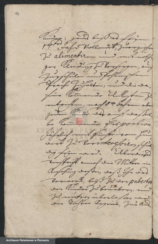 Obraz 15 z jednostki "Księga sądu opiekuńczego - fragment; język niemiecki"