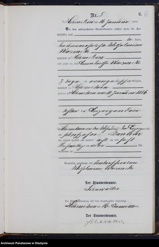 image.from.unit.number "Sterbe-Neben-Register Nr 1 - 73"