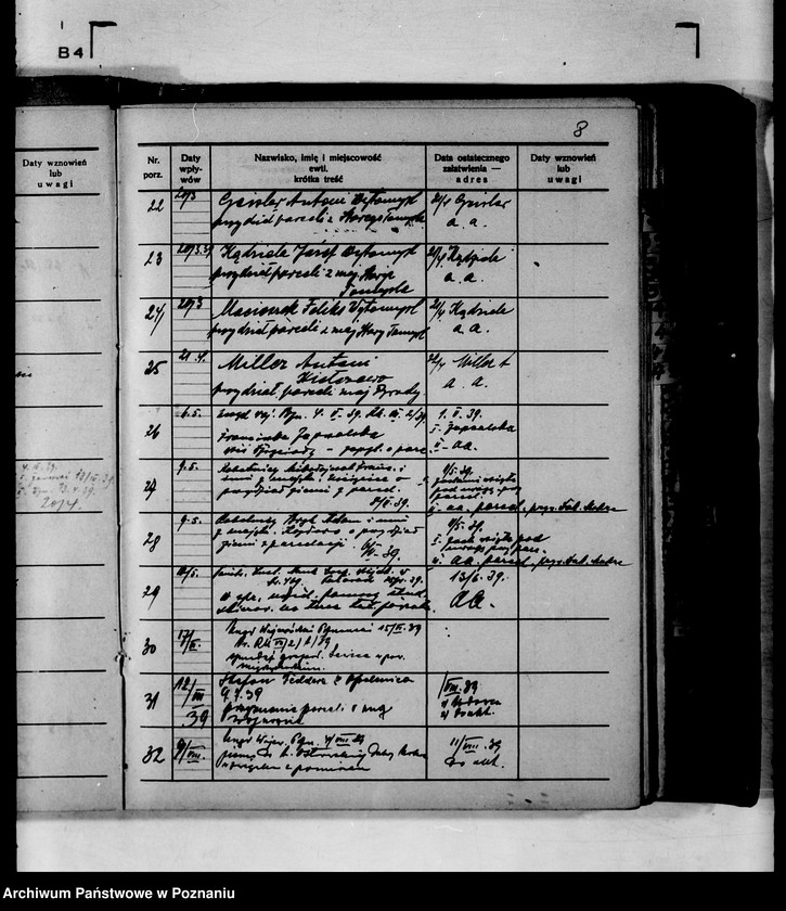 Obraz 12 z jednostki "Spis spraw znak,,R