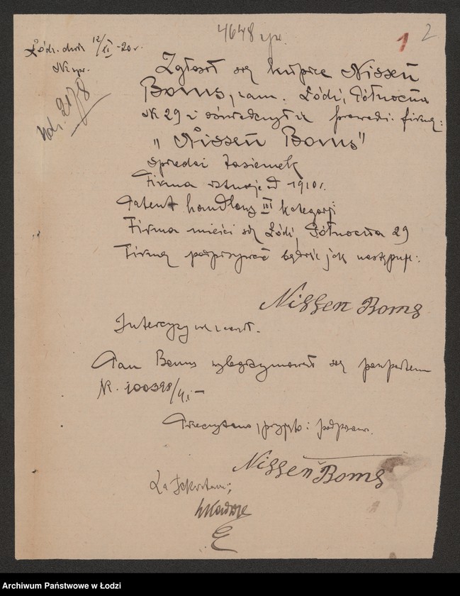 Obraz 4 z jednostki "Nissen Boms- sprzedaż tasiemek"