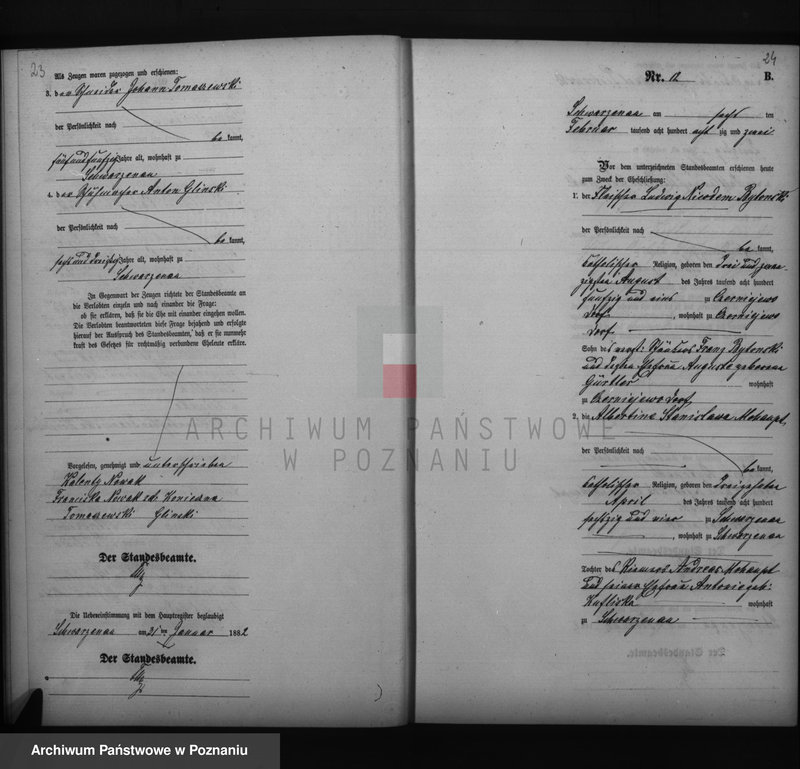 Obraz 15 z jednostki "Księga małżeństw"