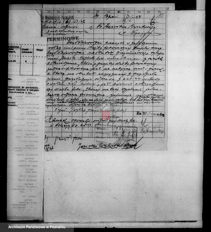 Obraz 14 z jednostki "Jeziorki-Kosztowskie odprawy z art.. 44 ustawy o wykonaniu reformy rolnej"