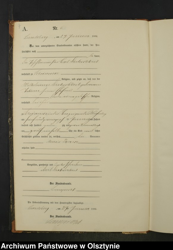 image.from.team "Urząd Stanu Cywilnego w Górowie Iławeckim - obwód wiejski"