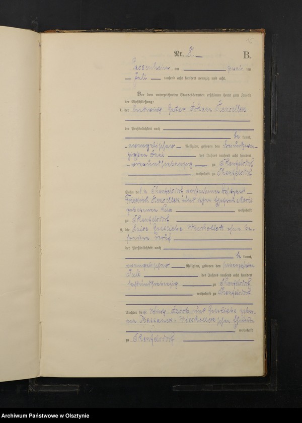 image.from.unit.number "Heiraths-Haupt-Register Nr 1 - 27"