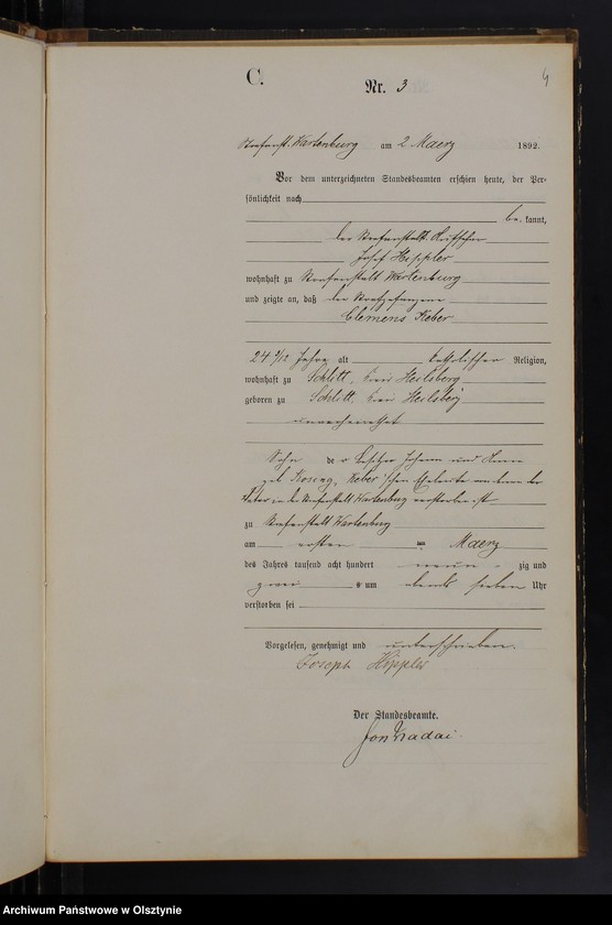 image.from.unit.number "Sterbe-Haupt-Register Nr 1 - 8"