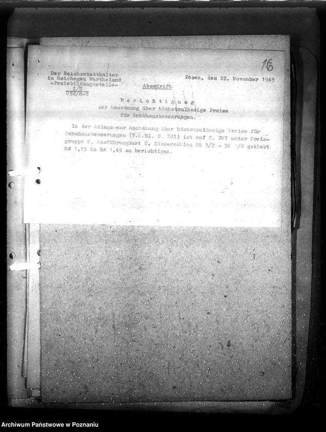 Obraz 20 z jednostki "Verordnungsblatt Nr. 30"