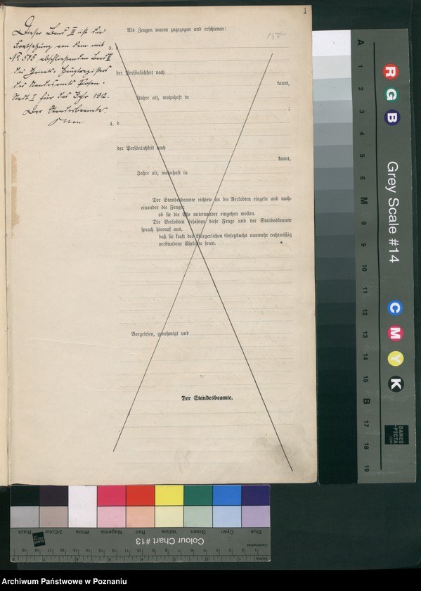 Obraz 3 z jednostki "Księga miejscowa małżeństw tom III [Rejestr główny małżeństw]"