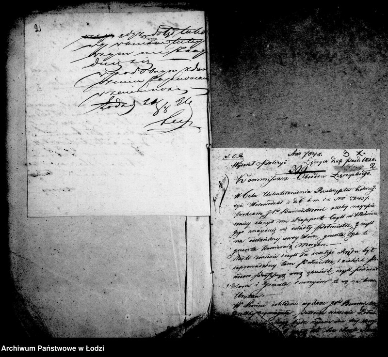 Obraz 7 z jednostki "Akta tyczące się ulokowania półmistrza i zaszłych korespondencji"