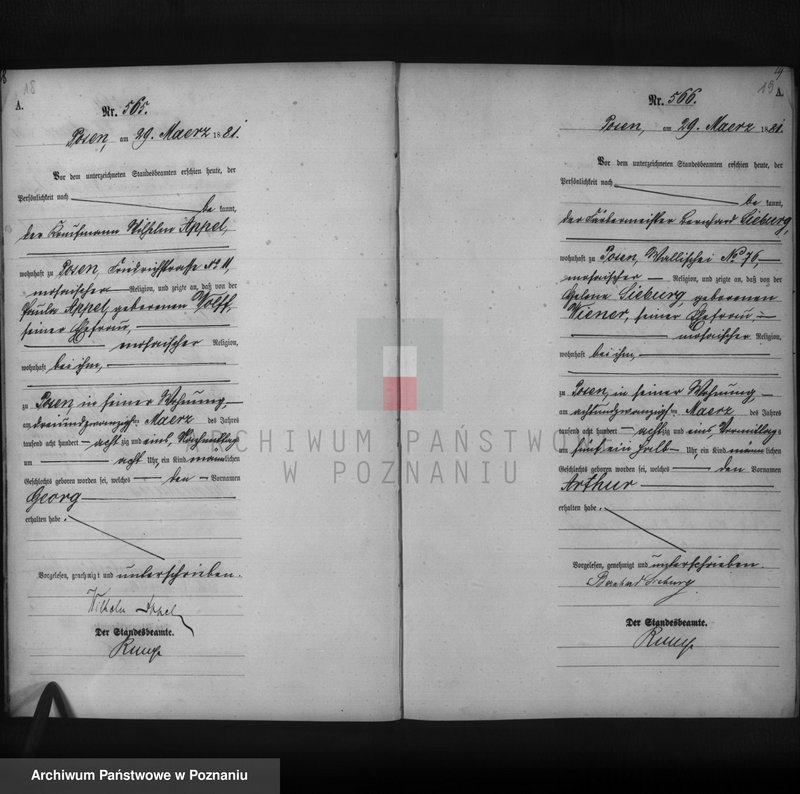 Obraz 11 z jednostki "Księga urodzeń t. II"