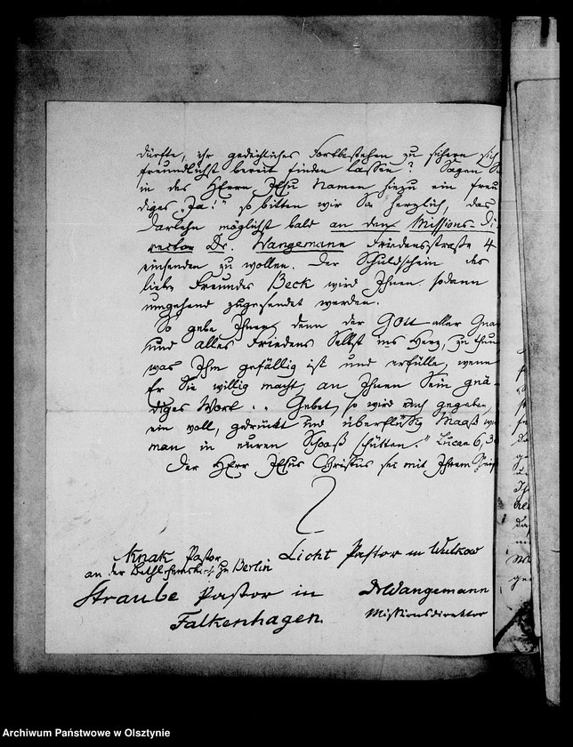 image.from.unit.number "/Briefe an die Gfin Anna Lehndorff- Steinort betr. die Versorgung mit Missions- a. a. frommen Blättern/"