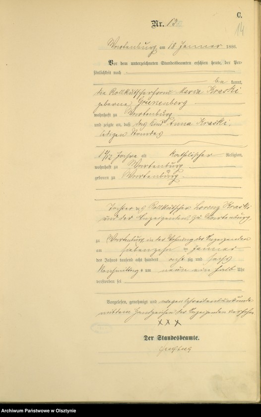 image.from.unit.number "Sterbe-Haupt-Register Nr 1 - 185"