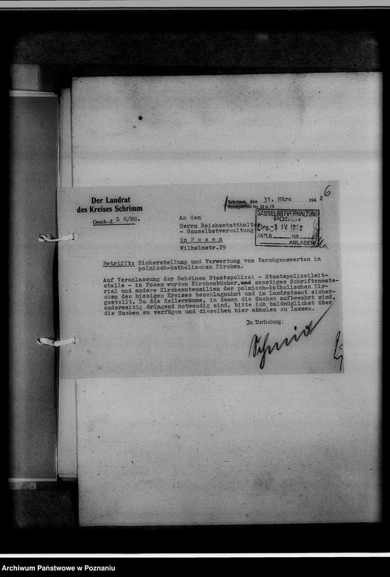 image.from.unit.number "Einziehungsprotokolle [ksiąg kościelnych] Kreis Schrimm [powiat śremski]"