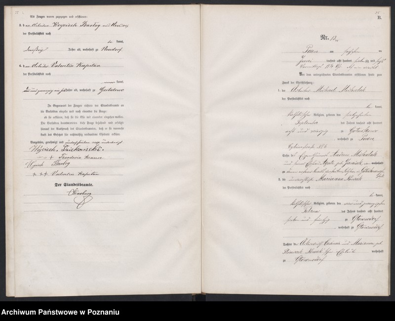 Obraz 15 z jednostki "Księga małżeństw"