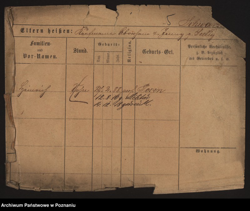 Obraz 14 z jednostki "Szwarc (żonaci i wdowy)"