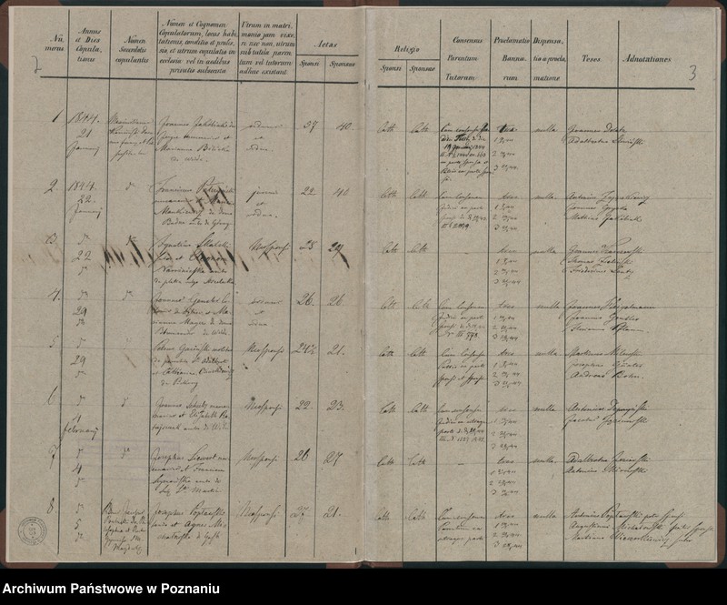 Obraz 4 z jednostki "Księga małżeństw"