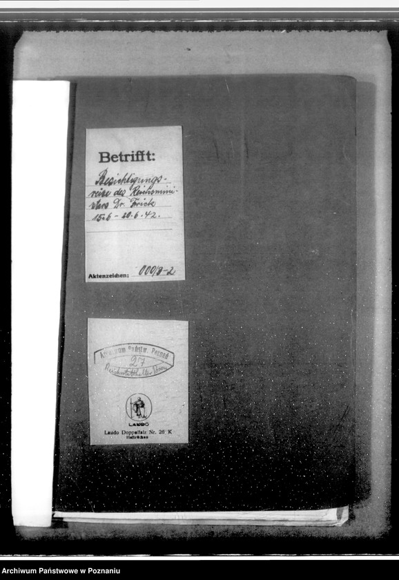 Obraz 4 z jednostki "Besichtigungsreise des Reichsministers Dr. Frick vom 15.6 - 20.6. 1942"