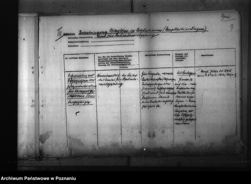 Obraz 11 z jednostki "Podział czynności dla Gaueinsatztab"