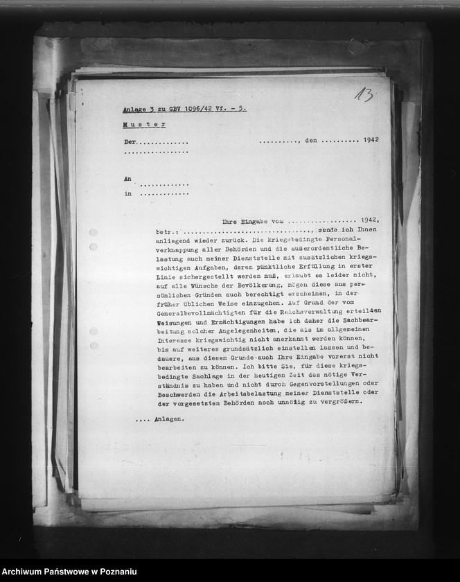 Obraz 17 z jednostki "Zarządzenia w sprawie uproszczenia administracji"