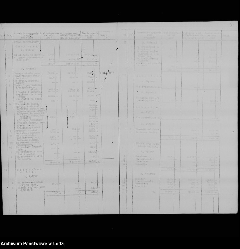 Obraz 8 z jednostki "Zamierzenia skarbowe na rok 1928"