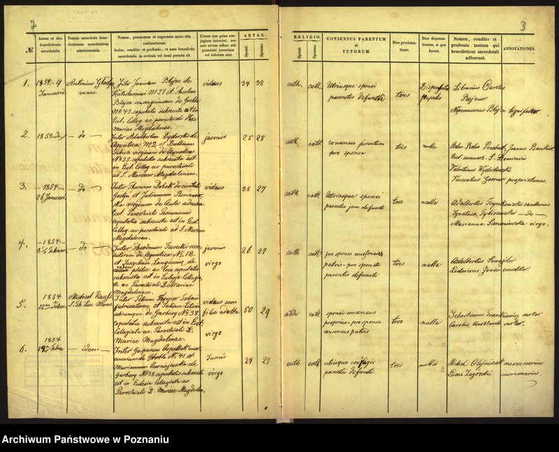 Obraz 4 z jednostki "Księga małżeństw"