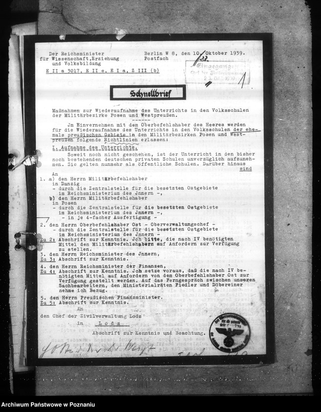 Obraz 5 z jednostki "Unterricht in den Volks- und Hauptschulen. Lehrpläne. Konfessioneller Religionsunterricht"