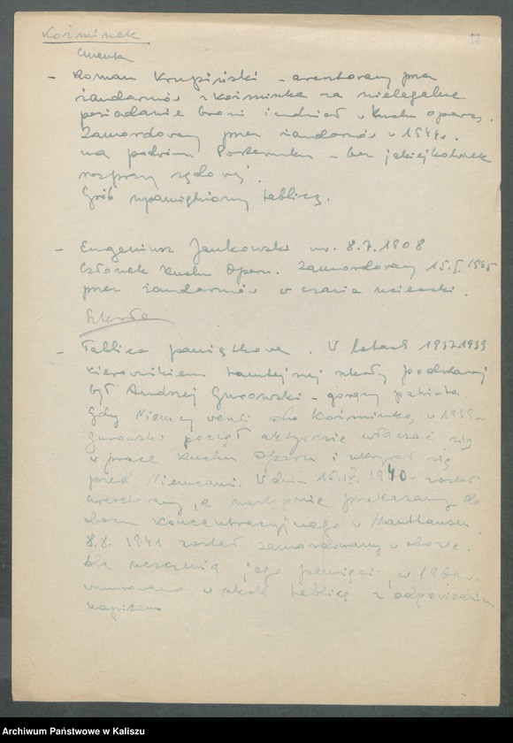 image.from.unit.number "Materiały dotyczące eksterminacji ludności oraz mogił zbiorowych na terenie województwa kaliskiego w latach 1939-1945"