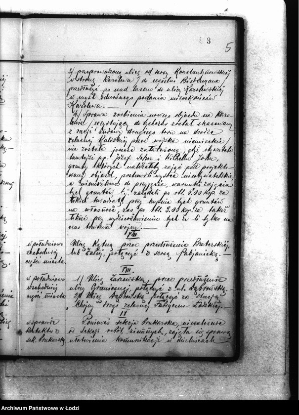 Obraz 7 z jednostki "[Protokoły posiedzeń członków Sekcji]"