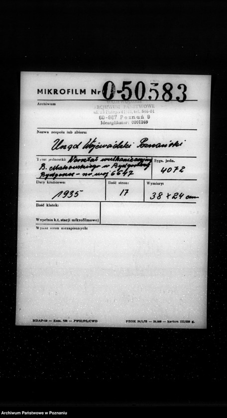 Obraz 2 z jednostki "Warsztat wulkanizacyjny B. Makowskiego w Bydgoszczy, Bydgoszcz - nr woj. 6647"