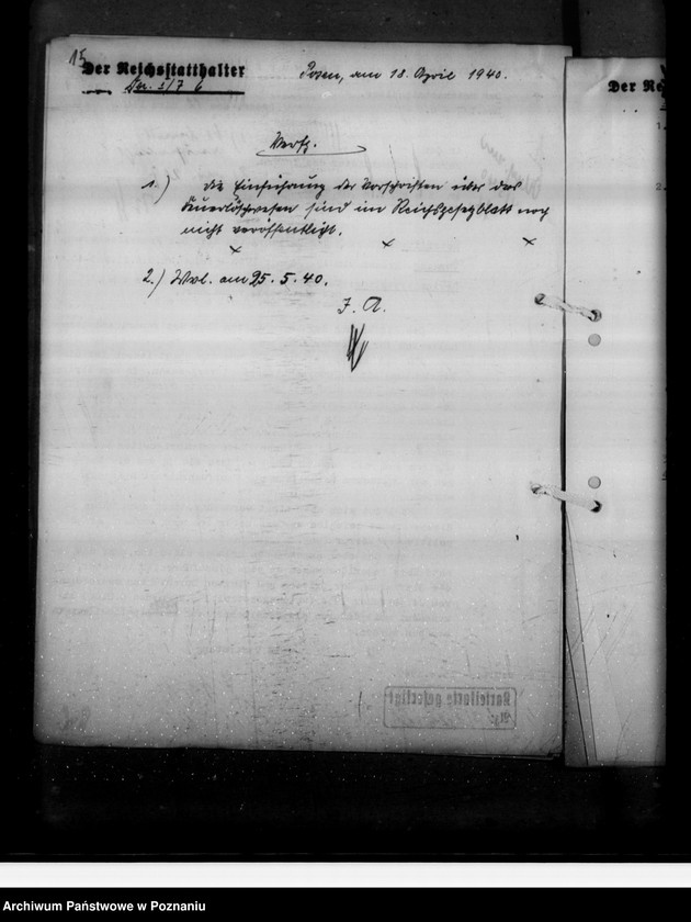 Obraz 18 z jednostki "Einführung von Vorschiriften des Feuerlöschwesens"